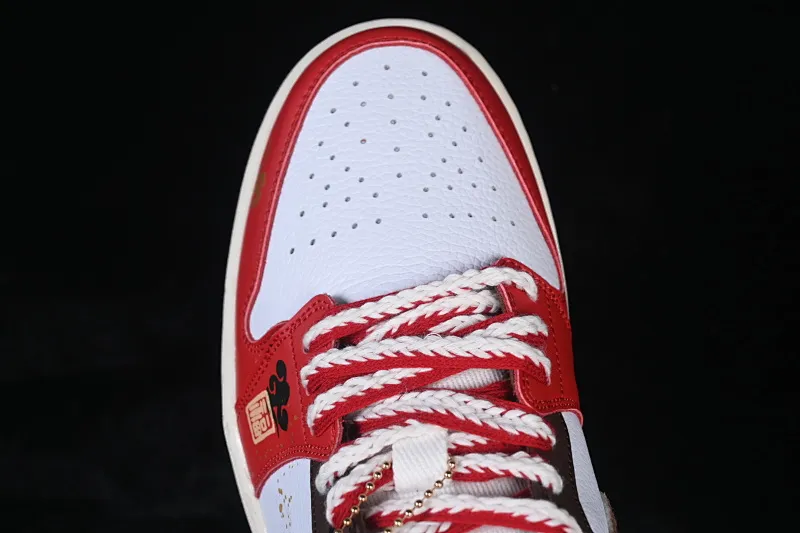All categories Air Jordan Jordan series basketball shoes Air Jordan 1 Low Air Jordan 1 Low AJ1 Joe 1 Year of the Horse limited low-top retro cultural basketball shoes IQ5321-121